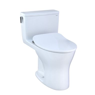 Click here to see Toto MS856234CEMG#01 TOTO UltraMax One-Piece Elongated Toilet with Slim Seat, Cotton -  MS856234CEMG#01