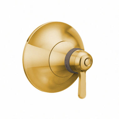Click here to see Moen TS44401BG Moen Colinet ExactTemp Single-Handle Valve Trim, Lever Handle, Brushed Gold - TS44401BG