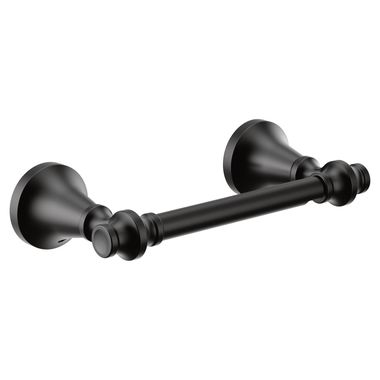 Click here to see Moen YB0508BL Moen Colinet Pivoting Toilet Paper Holder, Matte Black - YB0508BL