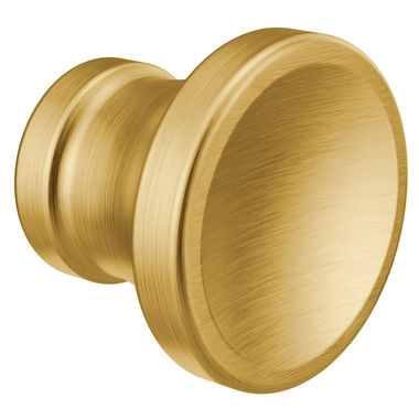 Click here to see Moen YB0505BG Moen YB0505BG CSI Colinet Drawer Knob, Brushed Gold