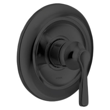 Click here to see Moen UTS344301BL Moen Colinet M-CORE 3-Series Valve Trim, Lever Handle, Matte Black - UTS344301BL