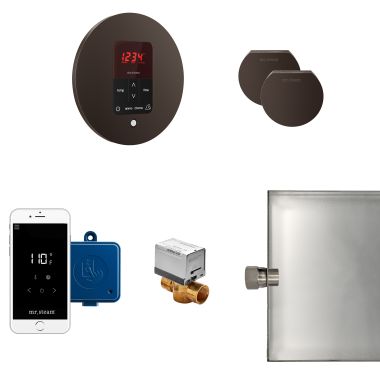 Click here to see Mr. Steam MSBUTLERXRD-ORB Mr Steam Butler Max Steam Generator Control Kit  Package in Round Oil Rubbed Bronze - MSBUTLERXRD-ORB