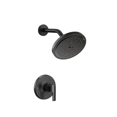 Click here to see Moen UTS3202EPBL Moen M-Core 3-Series 7” Single-Function Shower Trim + Immersion Rainshower Technology, 1.75 GPM, Matte Black, Eco-Performance - UTS3202EPBL