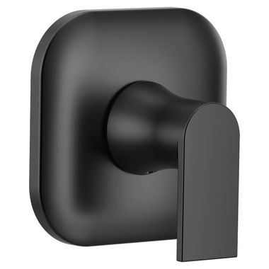 Click here to see Moen UT2401BL Moen Genta LX M-CORE Transfer Valve Trim, Lever Handle, Matte Black - UT2401BL
