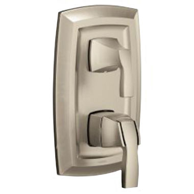 Click here to see Moen UT3611BN Moen Voss M-CORE 3-Series Valve Trim w/ Transfer, Lever Handles, Brushed Nickel - UT3611BN