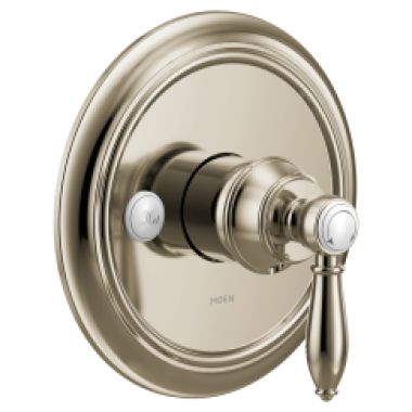 Click here to see Moen UTS33101NL Moen Weymouth M-CORE 3-Series Valve Trim, Lever Handle, Polished Nickel - UTS33101NL