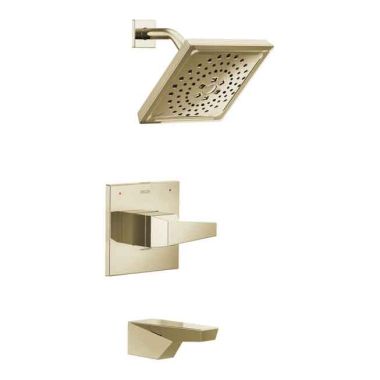 Click here to see Delta T14443-PN Delta T14443-PN Trillian Monitor 14 Series Tub/Shower Trim, Polished Nickel