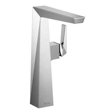 Click here to see Delta 743-DST Delta 743-DST Trillian Single-Handle Vessel Bathroom Faucet, Chrome