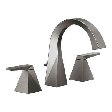 Click here to see Delta 35546-KSMPU-DST Delta Trillian High-Arc Black Stainless Lavatory Faucet for 4