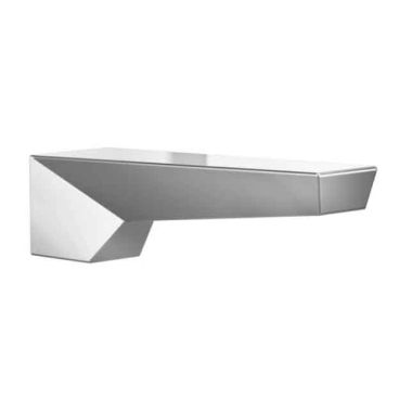 Click here to see Delta RP93249PC Delta Trillian Non-Diverter Tub Spout, Chrome Finish, 9in Total Length, Easy to Install, Metal Construction, Tri-universal Adapter Connection - RP93249PC