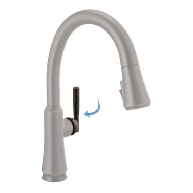 Click here to see Delta RP101292RB Delta Handle with Screw and Button for Coranto 9179T-DST and 9979T-DST Kitchen Faucets, Venetian Bronze - RP101292RB