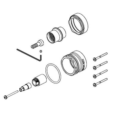 Click here to see Delta RP101201SS Delta RP101201SS Trillian Thick Wall Installation Kit, Stainless