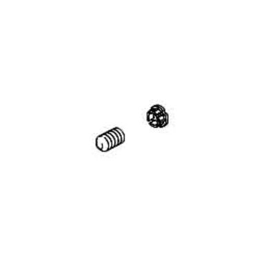 Click here to see Delta RP100375KS Delta Stryke 1/4in Black Stainless Set Screw and Button for 14S Series Tub Filler - RP100375KS