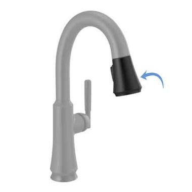 Click here to see Delta RP101294BL Delta Coranto Pull-Down Sprayer Assembly for Kitchen Faucet, Matte Black - RP101294BL
