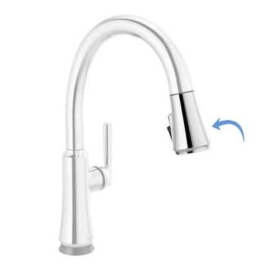 Click here to see Delta RP101293 Delta RP101293 Coranto Kitchen Faucet Sprayer Assembly with ShieldSpray Technology - Chrome