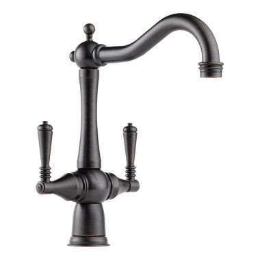 Click here to see Brizo 62036LF-RB Brizo 62036LF-RB Tresa Venetian Bronze Two Handle Kitchen Faucet