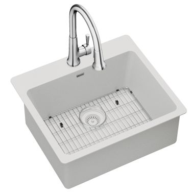 Click here to see Elkay ELG2522WH0FC Elkay ELG2522WH0FC Quartz Classic 25