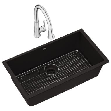 Click here to see Elkay ELGRU13322BK0FC Elkay ELGRU13322BK0FC Quartz Classic 33