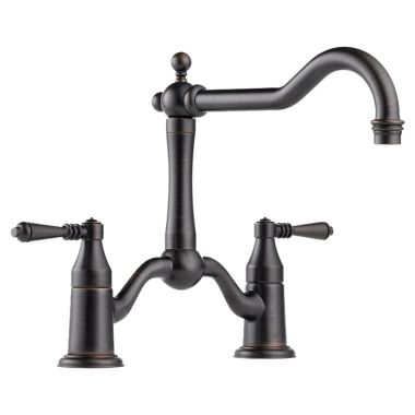 Click here to see Brizo 62436LF-RB Brizo 62436LF-RB Tresa Two Handle Kitchen Faucet in Venetian Bronze