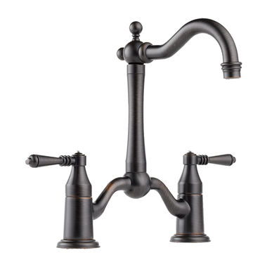 Click here to see Brizo 62636LF-RB Brizo Tresa Two-Handle Bridge Bar/Prep Faucet, Venetian Bronze - 62636LF-RB