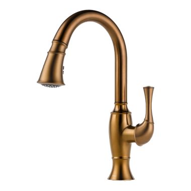 Click here to see Brizo 63003LF-BZ Brizo 63003LF-BZ Talo Brushed Bronze Kitchen Pulldown Faucet
