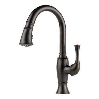 Click here to see Brizo 63003LF-RB Brizo 63003LF-RB Talo Venetian Bronze Kitchen Pulldown Faucet