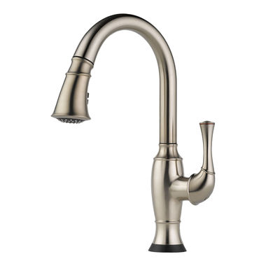 Click here to see Brizo 64003LF-SS Brizo 64003LF-SS Talo Stainless Steel Pulldown Bar/Prep Faucet