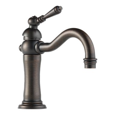 Click here to see Brizo 65036LF-RB Brizo Tresa Single-Handle Deck Mount Venetian Bronze Bathroom Faucet, 1.5 GPM, Single-Hole, Ceramic Cartridge, Less Drain - 65036LF-RB