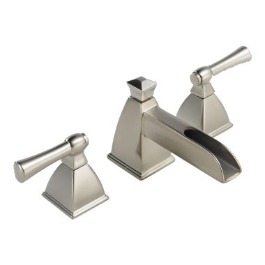 Click here to see Brizo 65345LF-BN Brizo 65345LF-BN Vesi Two-Handle Widespread Bathroom Faucet, Channel Spout, 1.5 GPM - Brushed Nickel