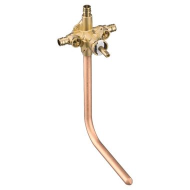 Click here to see Moen 2385PF Moen 2385PF M-Pact Posi-Temp Tub/Shower Rough-In Valve w/ Stops, 1/2