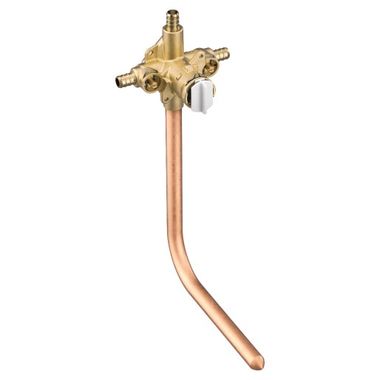 Click here to see Moen FP62360PF Moen FP62360PF M-Pact Posi-Temp Tub/Shower Rough-In Valve w/ Stops, 1/2