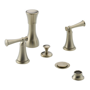 Click here to see Brizo 68405-BNLHP Brizo 68405-BNLHP Baliza Brushed Nickel Two Handle Bidet Faucet