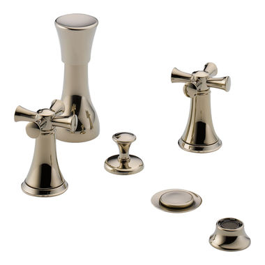 Click here to see Brizo 68405-PNLHP Brizo 68405-PNLHP Baliza Polished Nickel Two Handle Bidet Faucet