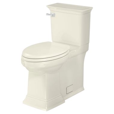 Click here to see American Standard 281AA104.222 American Standard Town Square S ADA Elongated 1.28GPF Linen Two-Piece Toilet - 281AA104.222