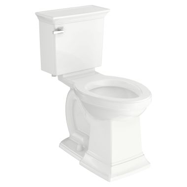 Click here to see American Standard 2917228.020 American Standard Town Square S Two-Piece Toilet, Less Seat, Elongated, Right Height, 1.28 GPF, White -  2917228.020