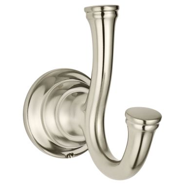 Click here to see American Standard 7052210.295 American Standard Delancey Double Robe Hook, Metal Constructed, Brushed Nickel - 7052210.295