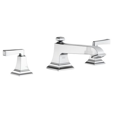 Click here to see American Standard T455900.002 American Standard Town Square S Two-Handle Roman Tub Faucet Trim, Chrome - T455900.002