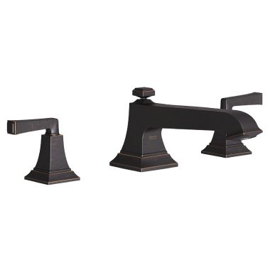 Click here to see American Standard T455900.278 American Standard Town Square S Two-Handle Roman Tub Faucet Trim, Legacy Bronze - T455900.278