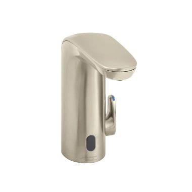 Click here to see American Standard 775B303.295 American Standard NextGen Selectronic 5-3/4in Brushed Nickel Touchless Lavatory Faucet with SmarTherm Safety Shut-Off - 775B303.295