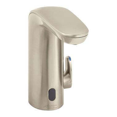 Click here to see American Standard 7755305.295 American Standard NextGen Selectronic 5-3/4in Brushed Nickel Touchless Lavatory Faucet with SmarTherm Safety Shut-Off - 7755305.295