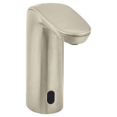 Click here to see American Standard 775B105.295 American Standard NextGen Selectronic 5-3/4in Brushed Nickel Touchless Lavatory Faucet with Programmable Sensor, 0.5 GPM - 775B105.295