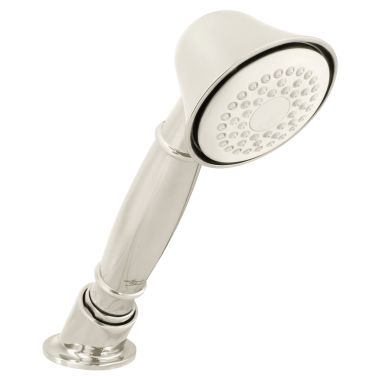 Click here to see American Standard 1660142.013 American Standard Delancey Single-Function Water-Saving Hand Shower, 1.8 GPM, PVD Polished Nickel - 1660142.013
