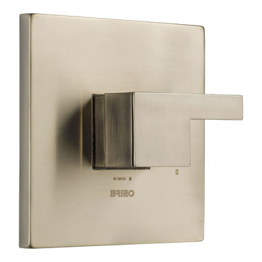 Click here to see Brizo T66T080-BN Brizo Siderna Sensori Single-Handle Thermostatic Valve Trim, Lever Handle, Brushed Nickel - T66T080-BN