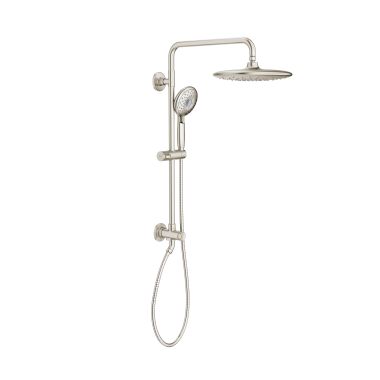 Click here to see American Standard 9038804.295 American Standard Spectra Versa 24in 4-Function Brushed Nickel Shower System, Pressure Compensating, WaterSense - 9038804.295