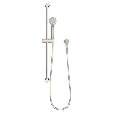 Click here to see American Standard 1662607.295 American Standard Traditional Single-Function Slide Bar Shower Kit, WaterSense,1.8 GPM, Brushed Nickel - 1662607.295