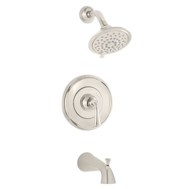 Click here to see American Standard TU106502.013 American Standard Patience 3-Function Polished Nickel Tub/Shower Trim Kit, 2.5 GPM - TU106502.013