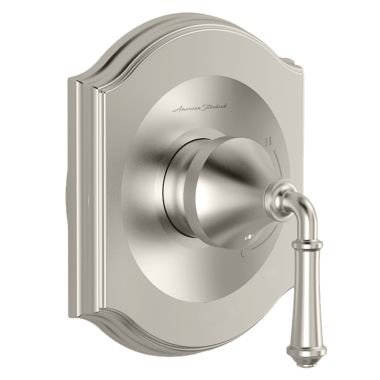 Click here to see American Standard TU415500.295 American Standard Portsmouth Brushed Nickel Pressure Balance Valve Only Trim, Ceramic Pressure Balance Cartridge, Lever Handle -TU415500.295