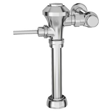 Click here to see American Standard 6147111.002 American Standard Manual Polished Chrome Toilet Flush Valve, 1.1 GPF - 6147111.002