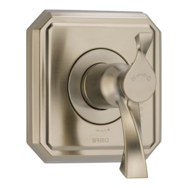 Click here to see Brizo T60030-BN Brizo Virage TempAssure Thermostatic Two-Handle Valve Trim, Lever Handles, Brushed Nickel - T60030-BN
