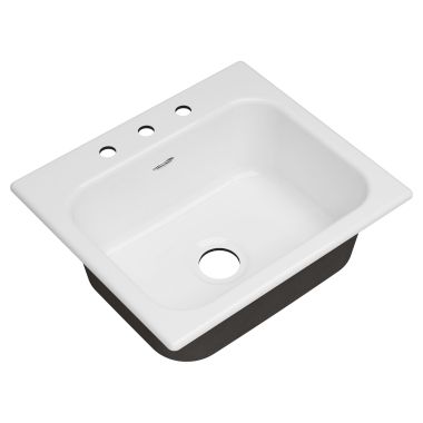 Click here to see American Standard 77SB25223.308 American Standard  Quince Stainless Drop In Sink, 25
